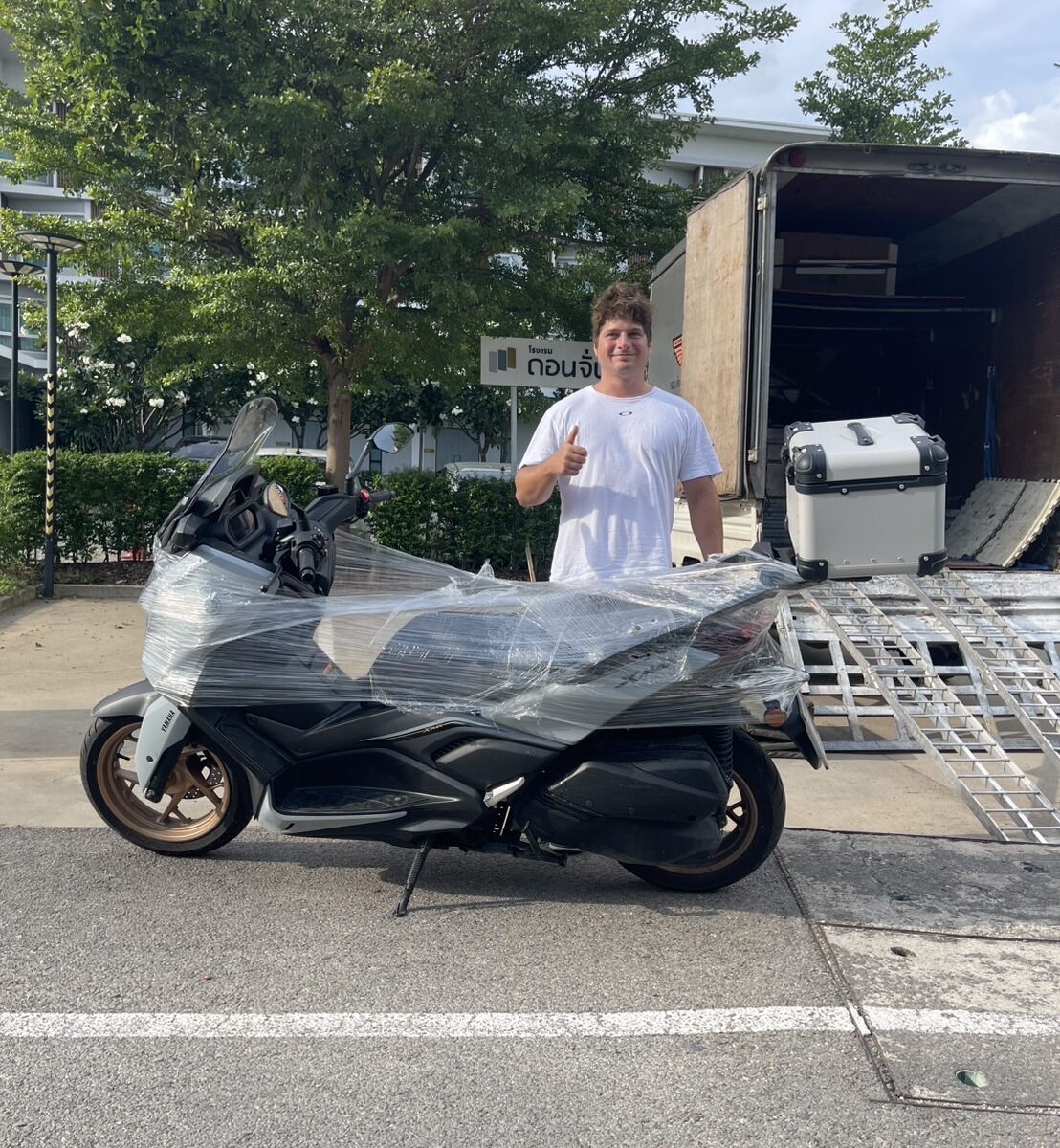 Motorcycle Transport Pattaya to Chiang Mai